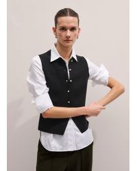 ME+EM - Milano Knit Waistcoat - Lyst