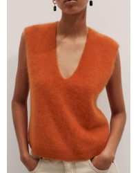 ME+EM - V-Neck Straight Vest - Lyst
