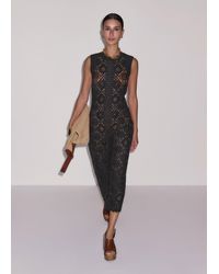 ME+EM - Framed Crochet Maxi Dress + Slip - Lyst