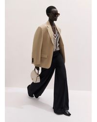 ME+EM - Super Wide Palazzo Pant - Lyst