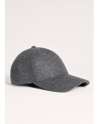ME+EM - Baseball Cap Charcoal Mélange - Lyst