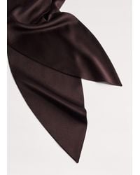 ME+EM - Silk Satin Evening Scarf - Lyst