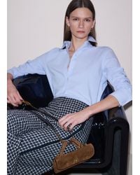ME+EM - Travel Layering Shirt Chambray - Lyst
