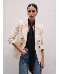 ME+EM - Slim Feminine Military Jacket - Lyst