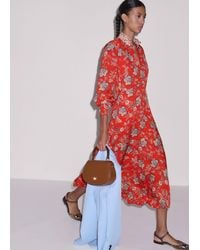 ME+EM - Fit & Flare Ornate Paisley Print Maxi Dress - Lyst