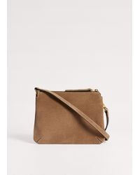 ME+EM - Double Pouch Crossbody - Lyst