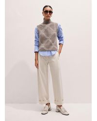 ME+EM - Clever Pinstripe Trouser - Lyst