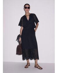 ME+EM - Broderie Anglaise Maxi Dress + Top - Lyst