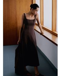 ME+EM - Contour Seamed Maxi Dress - Lyst