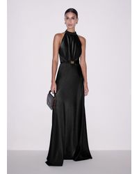 ME+EM - Beautifully Draped Full Length Dress - Lyst