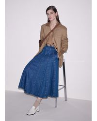 ME+EM - Panelled Maxi Skirt - Lyst