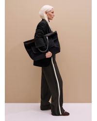 ME+EM - Contrast Side Stripe Relaxed Pant - Lyst