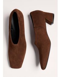ME+EM - High Front Block Heel - Lyst