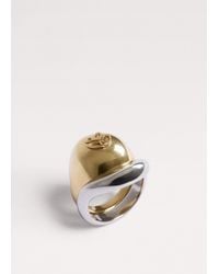 ME+EM - Bulb Cygnet Ring Set - Lyst