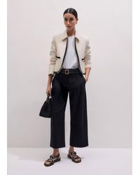 ME+EM - Straight Crop Pant - Lyst