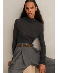 ME+EM - Cashmere Barely There Layering Sweater - Lyst