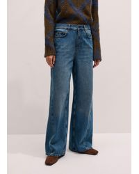 ME+EM - Relaxed Straight Insert Jean - Lyst
