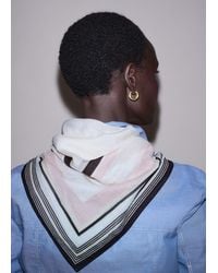 ME+EM - Multi Border Scarf Blush-Multi - Lyst