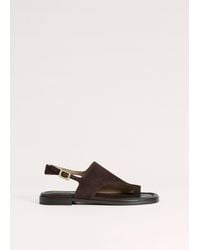 ME+EM - Asymmetric Toe Loop Sandal - Lyst