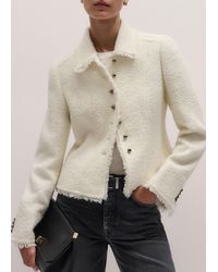 ME+EM - Textured Peplum Jacket - Lyst