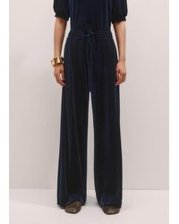 ME+EM - Fluid Velour Track Pant - Lyst