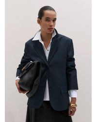 ME+EM - Intelligently Oversized Pinstripe Blazer - Lyst