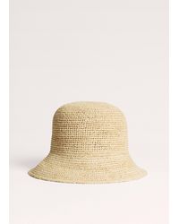 ME+EM - Raffia Hat - Lyst