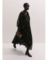 ME+EM - Wild Winter Floral Print Maxi Dress With Cami + Belt - Lyst