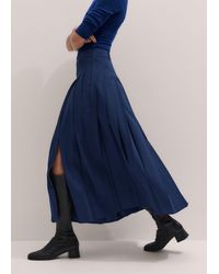 ME+EM - Pleated Maxi Skirt - Lyst