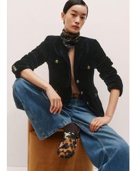 ME+EM - Velvet Evening Jacket - Lyst
