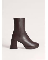 ME+EM - Platform Ankle Boot - Lyst