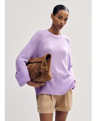 ME+EM - Cloud-soft Merino Cashmere Silk Sweater - Lyst