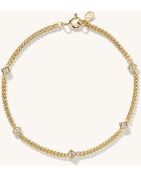 MEJURI Boa Chain Bracelet in Natural | Lyst