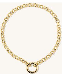 MEJURI - Rolo Chain Charm Bracelet - Lyst