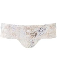 Melissa Odabash - Brussels Lizard Bikini Bottom - Lyst