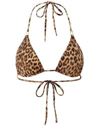 Melissa Odabash - Exclusive Cancun Cheetah Bikini Top - Lyst