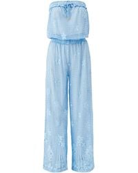 Odabash UK - Viv Oasis Jumpsuit - Lyst