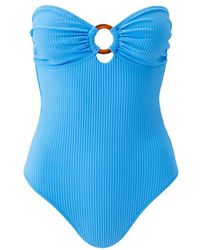 Melissa Odabash - Cozumel Ocean Ribbed Swimsuit - Lyst
