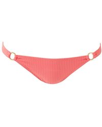 Melissa Odabash - Montenegro Apricot Ribbed Bikini Bottom - Lyst