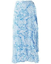 Melissa Odabash - Danni Pineapples Skirt - Lyst