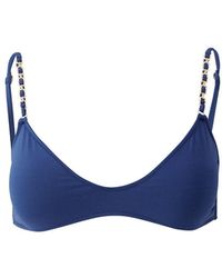 Melissa Odabash - Lima Marine Bikini Top - Lyst