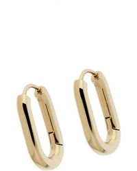 Melissa Odabash - Oval Hoop Huggy Earrings - Lyst