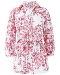Melissa Odabash - Suri Coastal Playsuit - Lyst