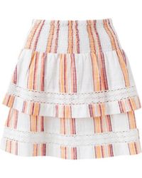 Melissa Odabash - Barbara Sunset Stripe Skirt - Lyst