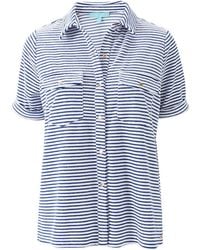 Melissa Odabash - Tori Stripe Shirt - Lyst