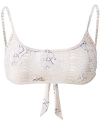 Melissa Odabash - Cassis Lizard Bikini Top - Lyst