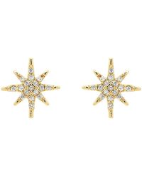 Melissa Odabash - Crystal Star Stud Earrings - Lyst
