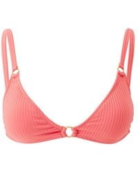 Melissa Odabash - Montenegro Apricot Ribbed Bikini Top - Lyst