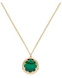 Melissa Odabash - Malachite Flower Long Pendant - Lyst