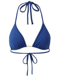 Melissa Odabash - Tasmania Marine Bikini Top - Lyst